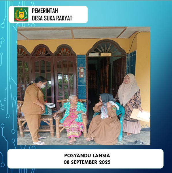 Posyandu Lansia Senin 08 September 2025