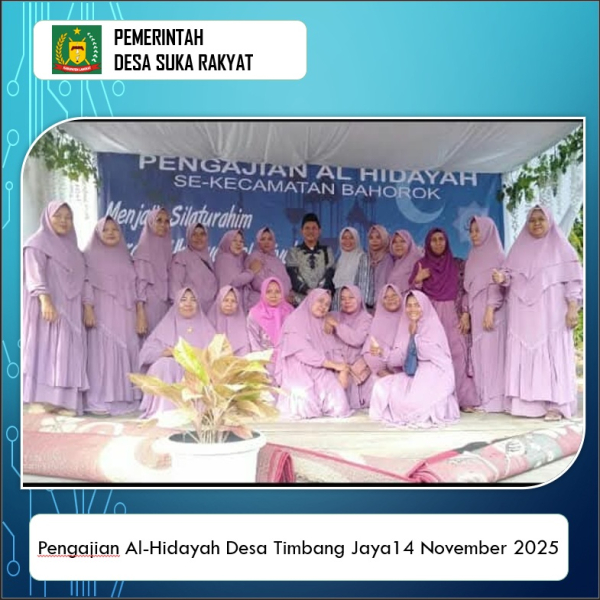 Pengajian Al-Hidayah Desa Timbang Jaya 14 November 2025