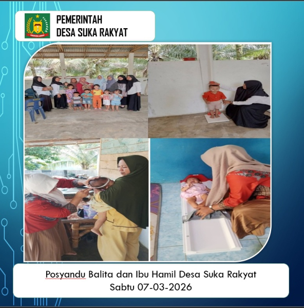 Posyandu Balita dan Ibu Hamil 07 Maret 2026