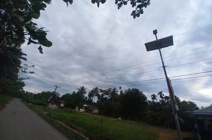 Lampu Jalan Tenaga Surya. APBN 2023