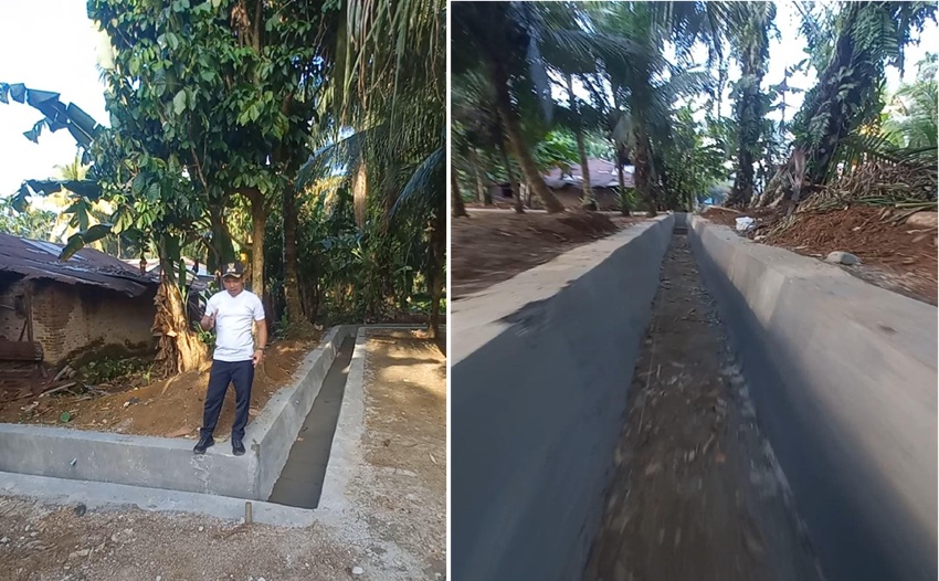 Pembangunan Lening Parit APBD 2024