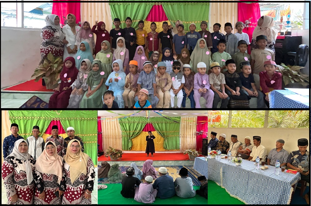 Guru Pengajar MDA + BKM, Meriahkan Peringatan Isra Mi’raj dengan Aneka Lomba Islami untuk MDA Dusun Suka Rakyat