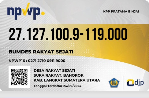 Profil Bumdes Rakyat Sejati Desa Suka Rakyat