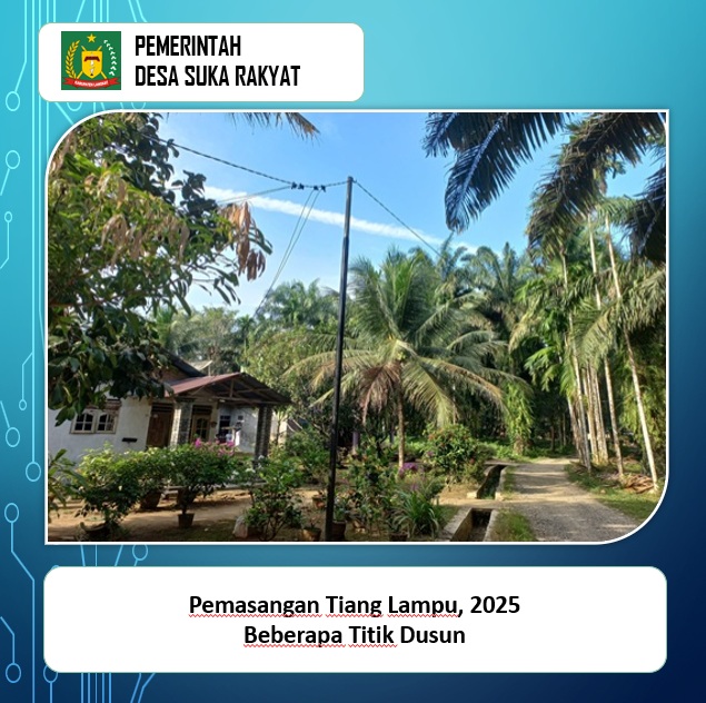 Pemasangan Tiang Lampu, 2025 Pemasangan Tiang Lampu, 2025