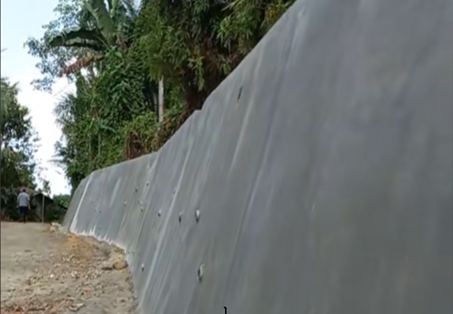 Pembangunan TPT Dusun Suka Rakyat,  APBD 2023